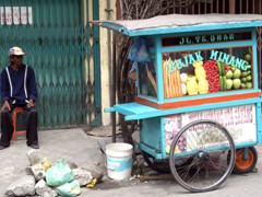 Street vendor Medan